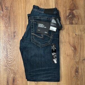 Silver Jeans Relaxed Fit Blue Denim